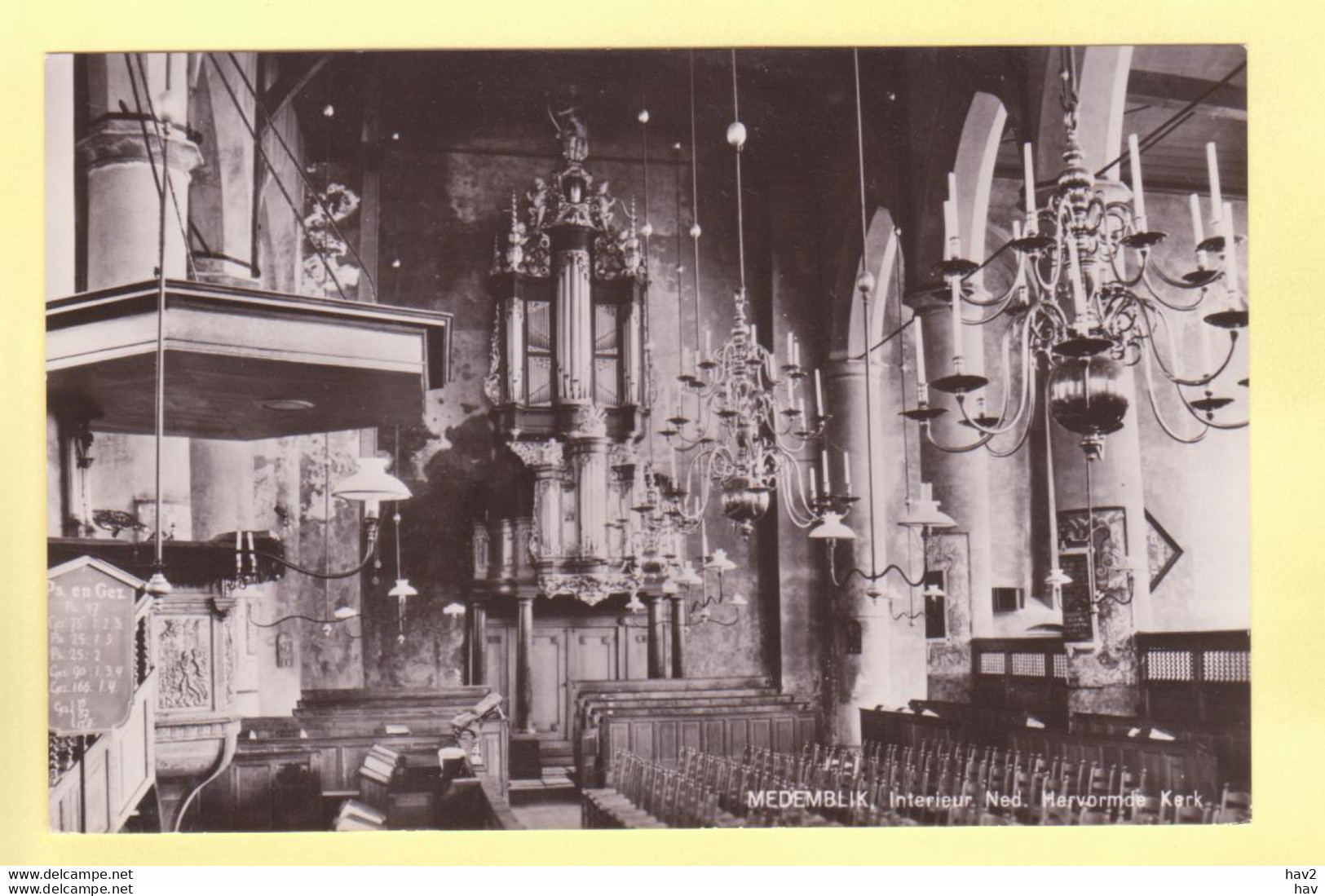 Medemblik N.H. Kerk Interieur RY19890 - Medemblik