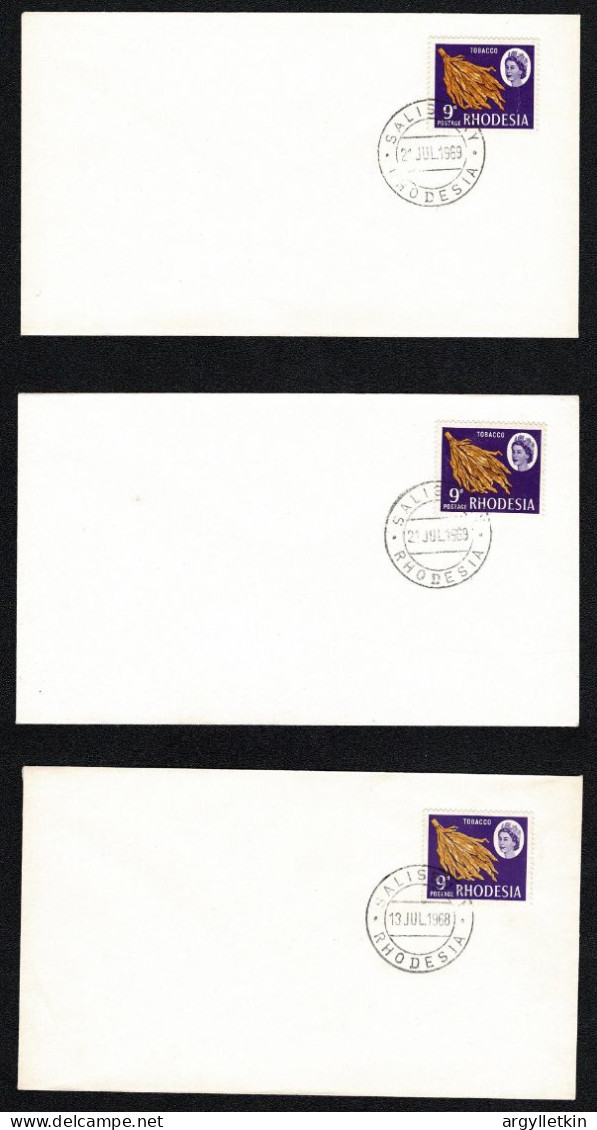 RWANDA FDC'S 1964/66 - Storia Postale