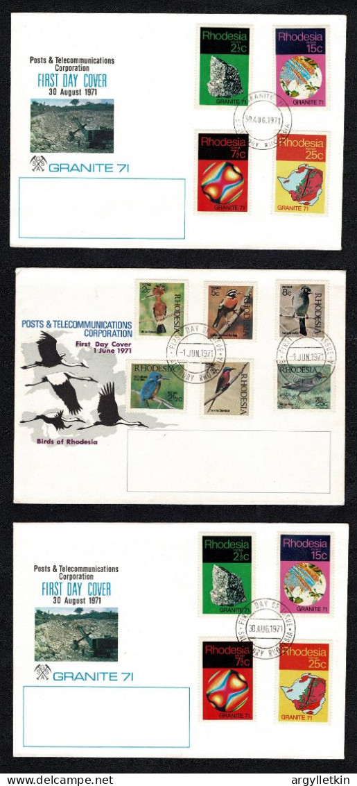 RWANDA FDC'S 1964/66 - Covers & Documents