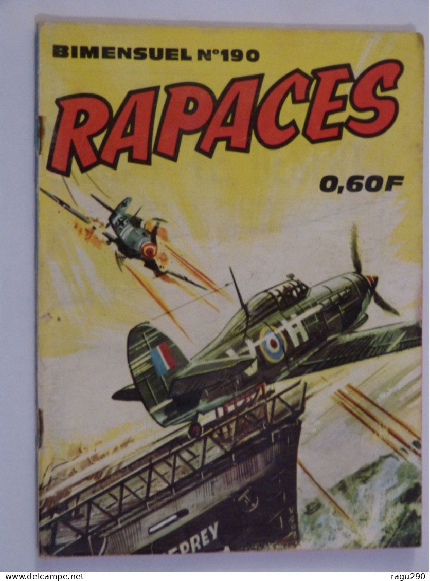 RAPACES N° 190   éditions  IMPERIA - Rapaces