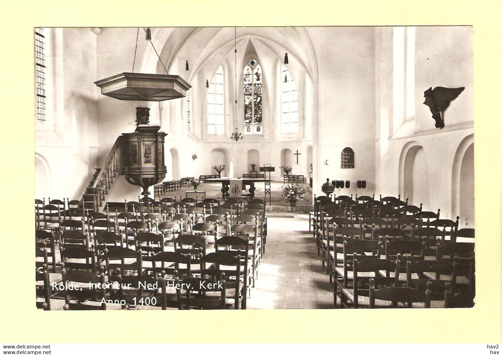 Rolde N.H. Kerk Interieur RY22843 - Rolde
