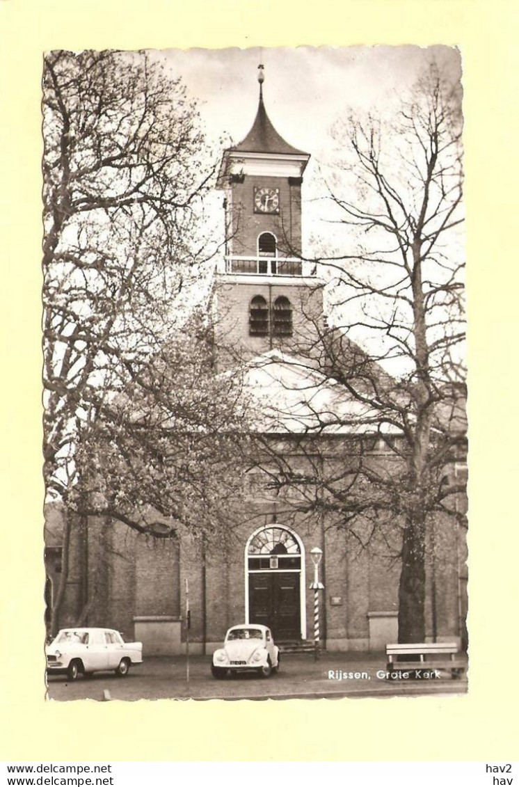 Rijssen Grote Kerk, VW Kever RY25829 - Rijssen