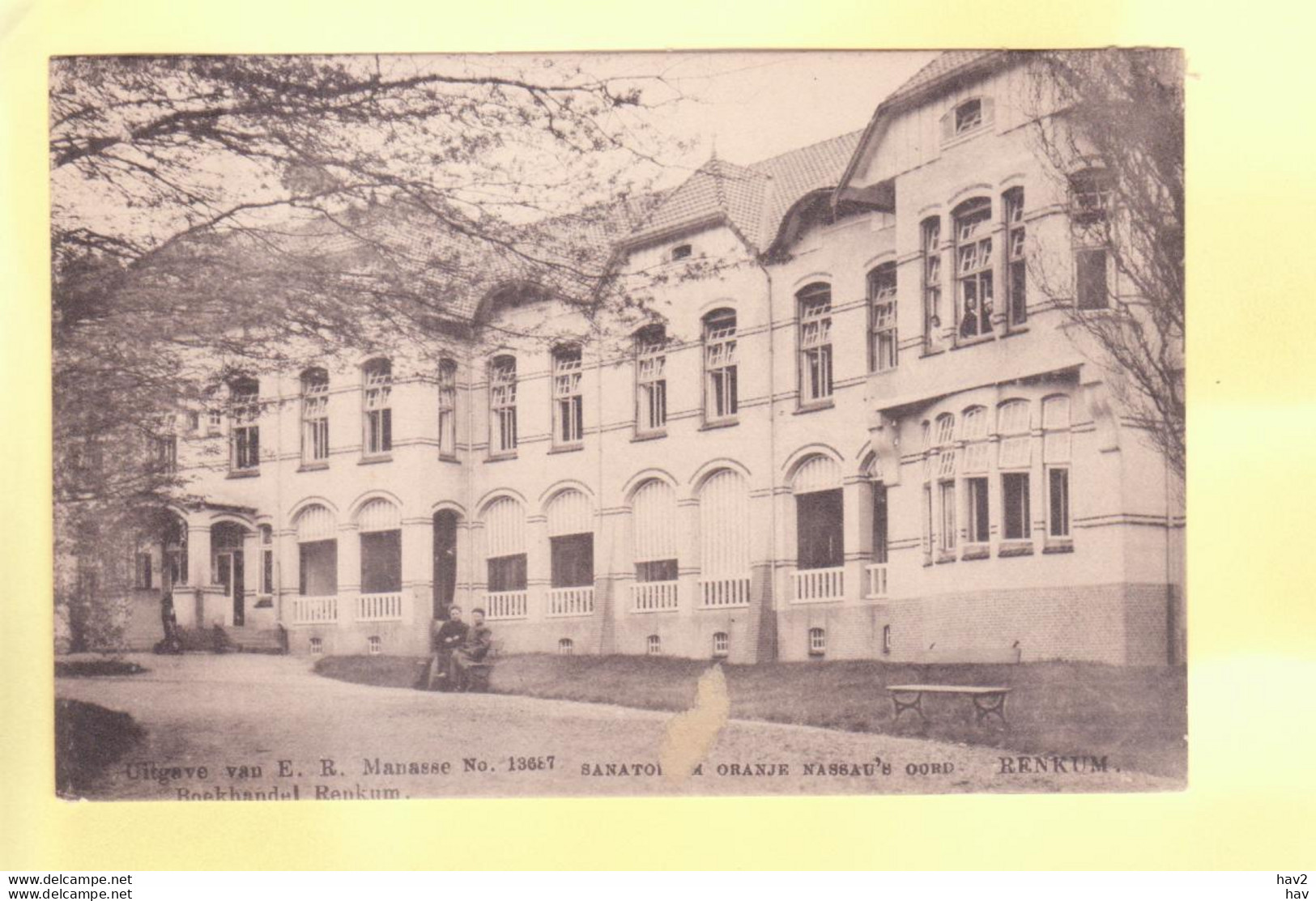 Renkum Sanatorium Oranje Nassau Vóór 1905 RY19382 - Renkum