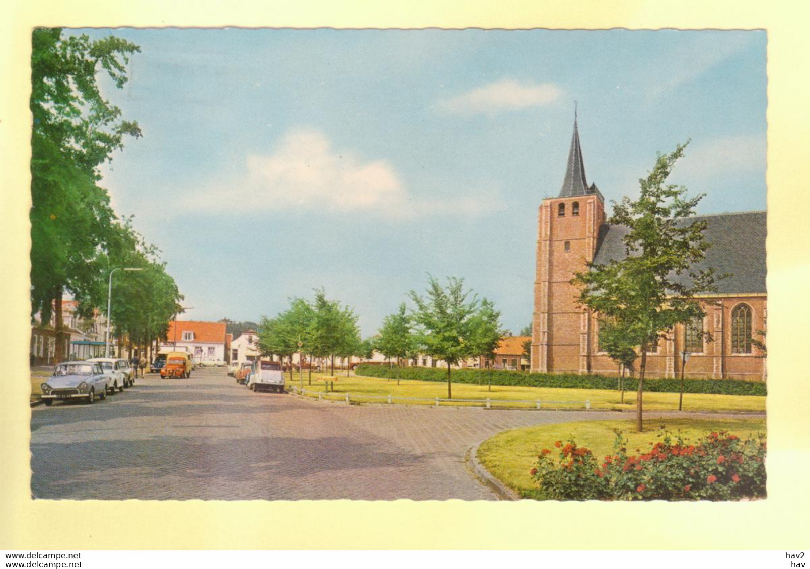 Renesse Dorpsplein 2 CV Citroen Auto RY19572 - Renesse