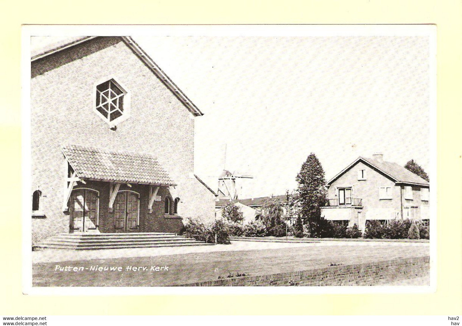 Putten Nieuwe Hervormde Kerk, Molen RY22640 - Putten