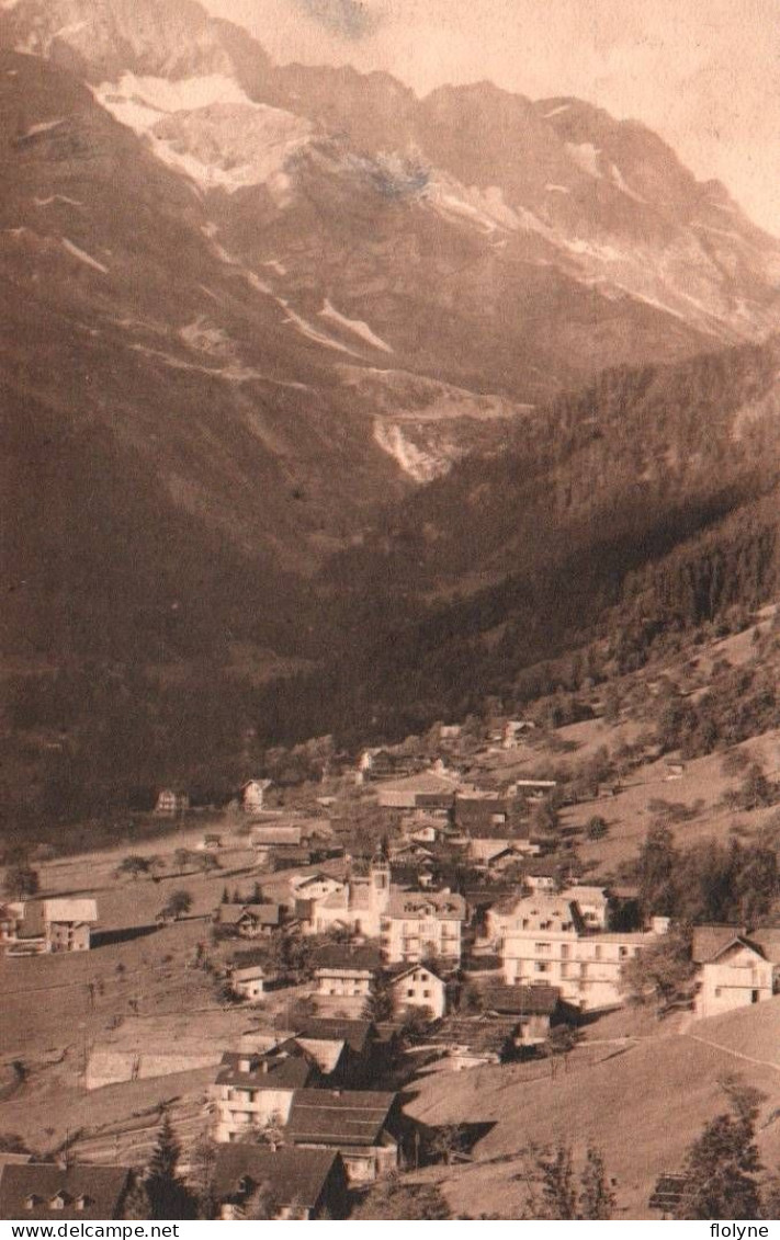 Champéry - Vue Générale Sur Le Village Et Les Dents Blanches - Suisse Switzerland - Champéry