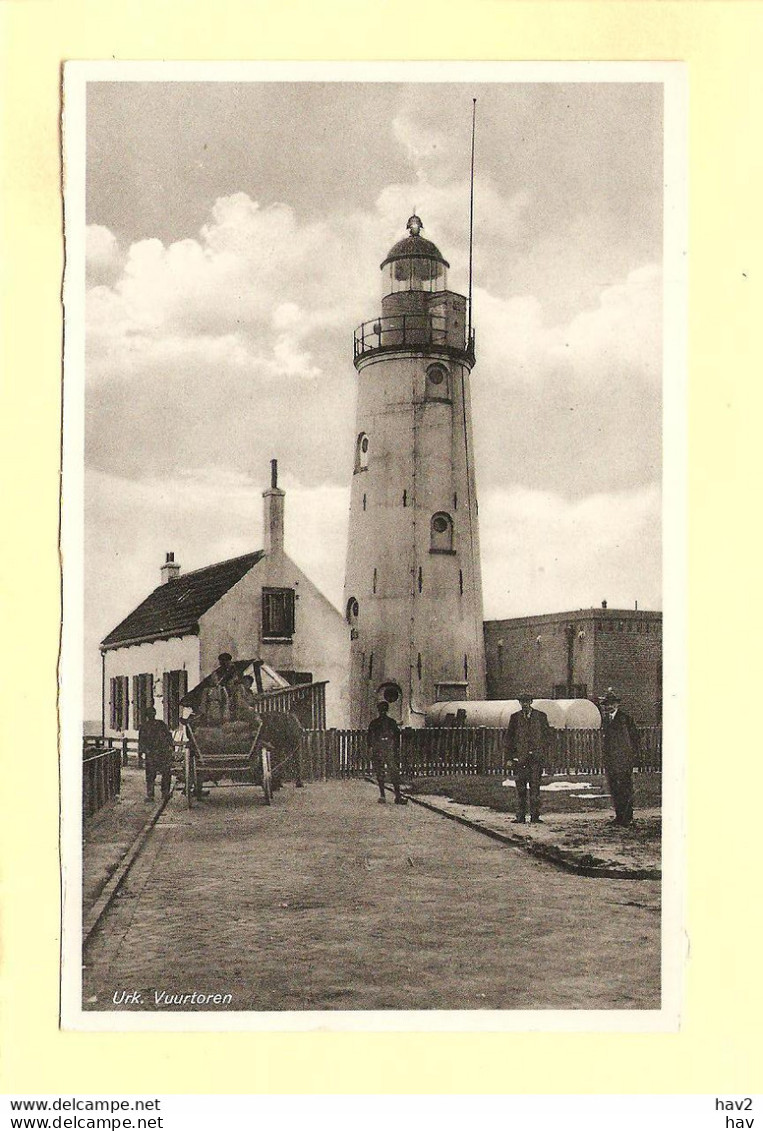 Urk Vuurtoren, Boerenkar 1938 RY26563 - Urk