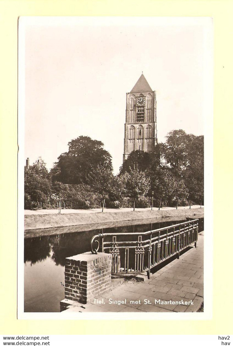 Tiel Singel, St. Maartens Kerk 1955 RY23471 - Tiel