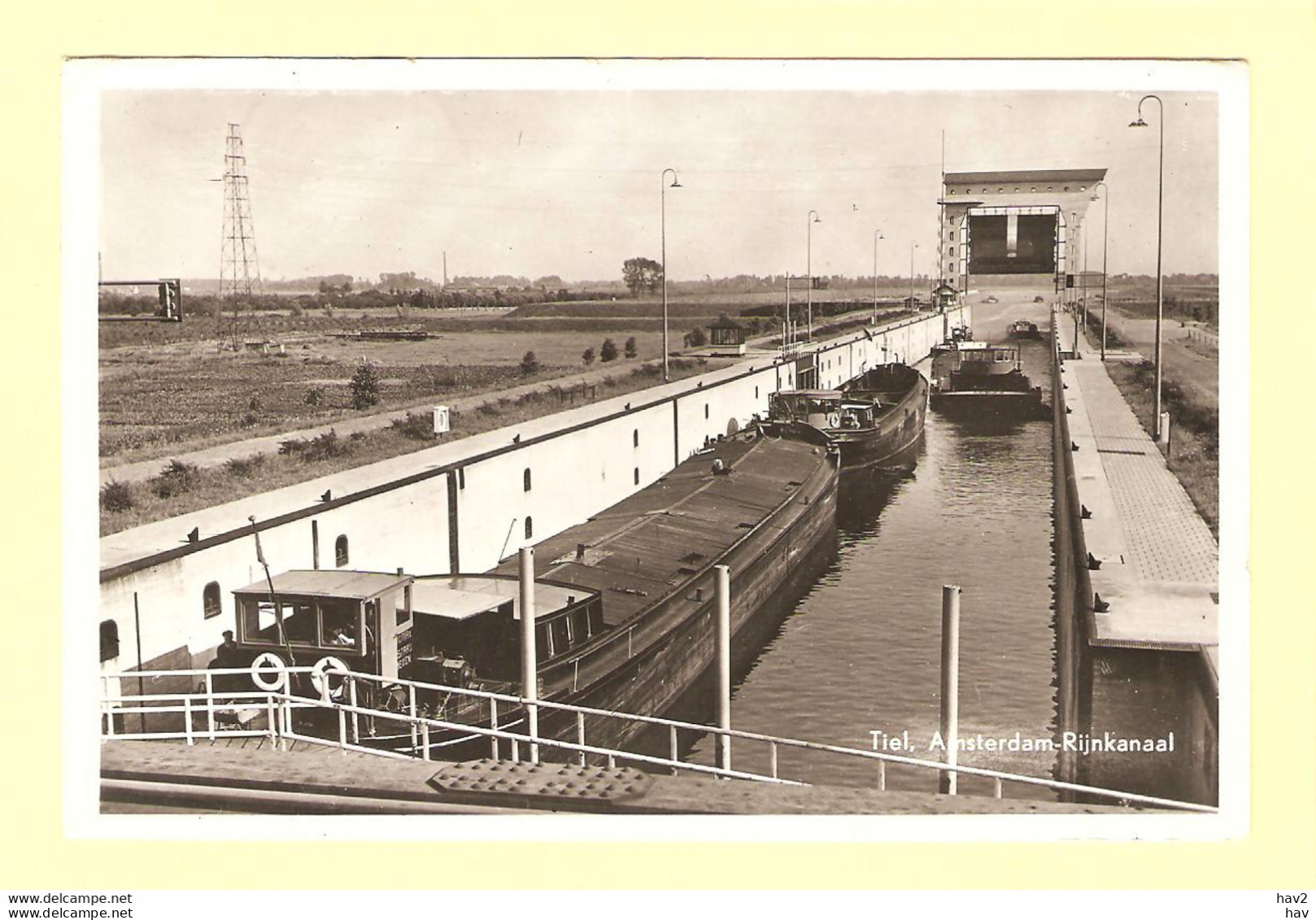 Tiel Amsterdam-Rijnkanaal Sluis  RY23890 - Tiel