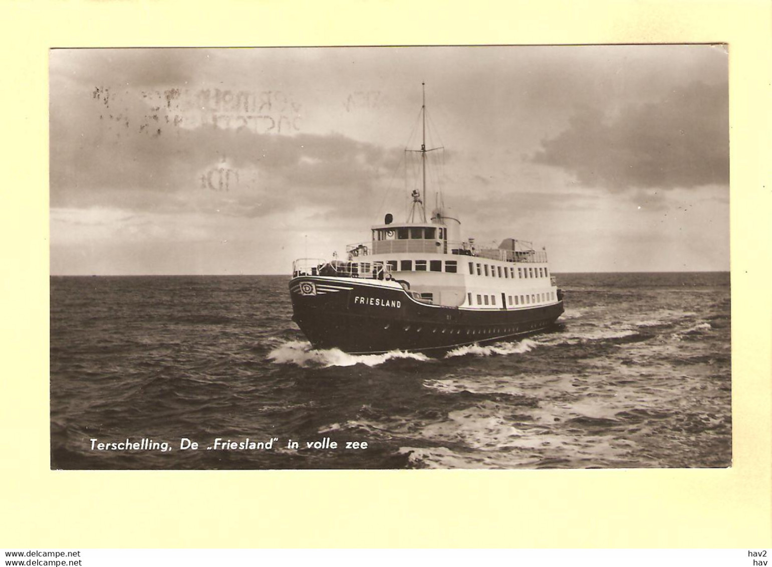 Terschelling Veerboot Friesland Op Zee RY26859 - Terschelling