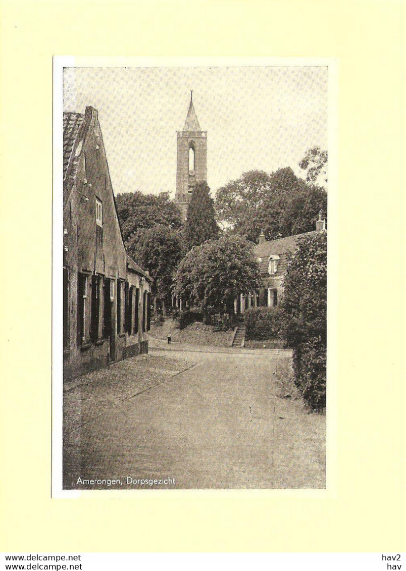 Amerongen Dorpsgezicht Met Kerk RY46235 - Amerongen