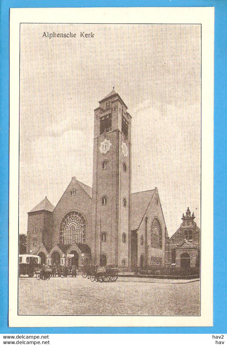 Alphen Alphensche Kerk 1943 RY48344 - Alphen A/d Rijn
