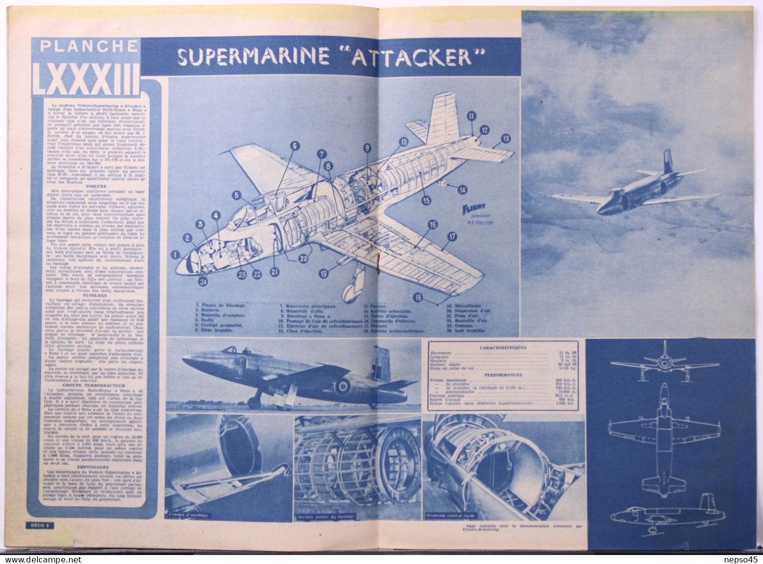 Magazine " Décollage " Aviation Mondiale.L'automobile Volante.Louis Bréguet Ou 40 Années D'aviation.contrôle De Paris. - Aviation