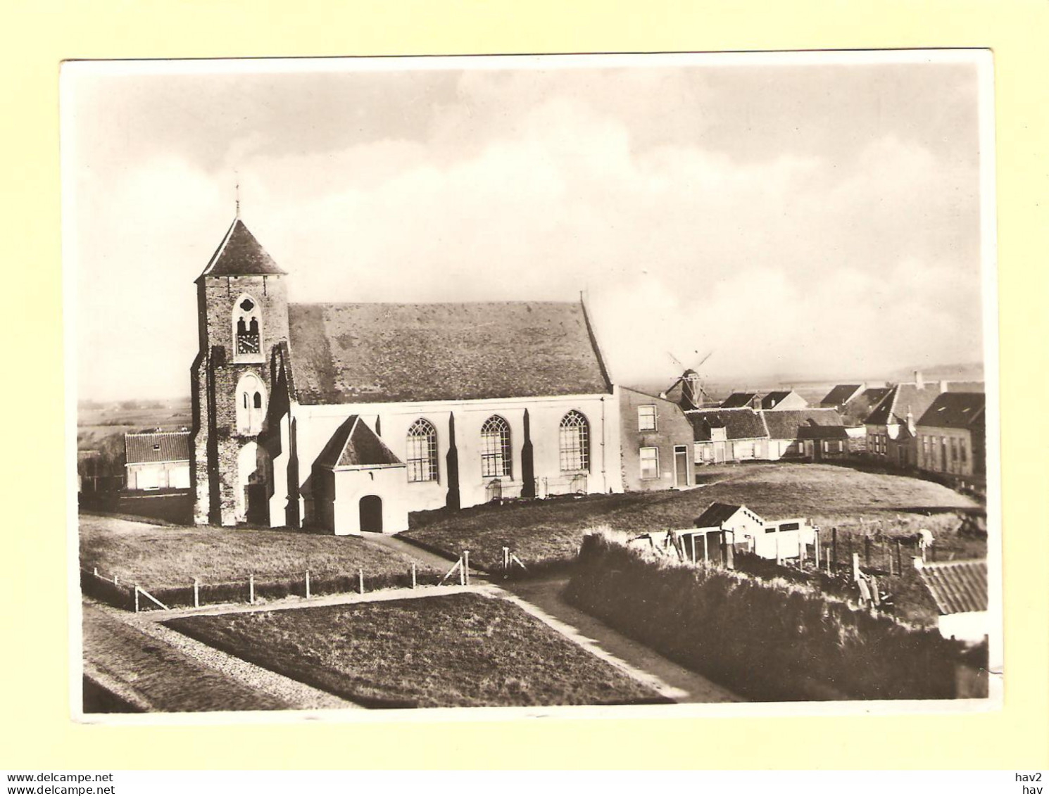 Zoutelande Kerk En Molen RY25231 - Zoutelande