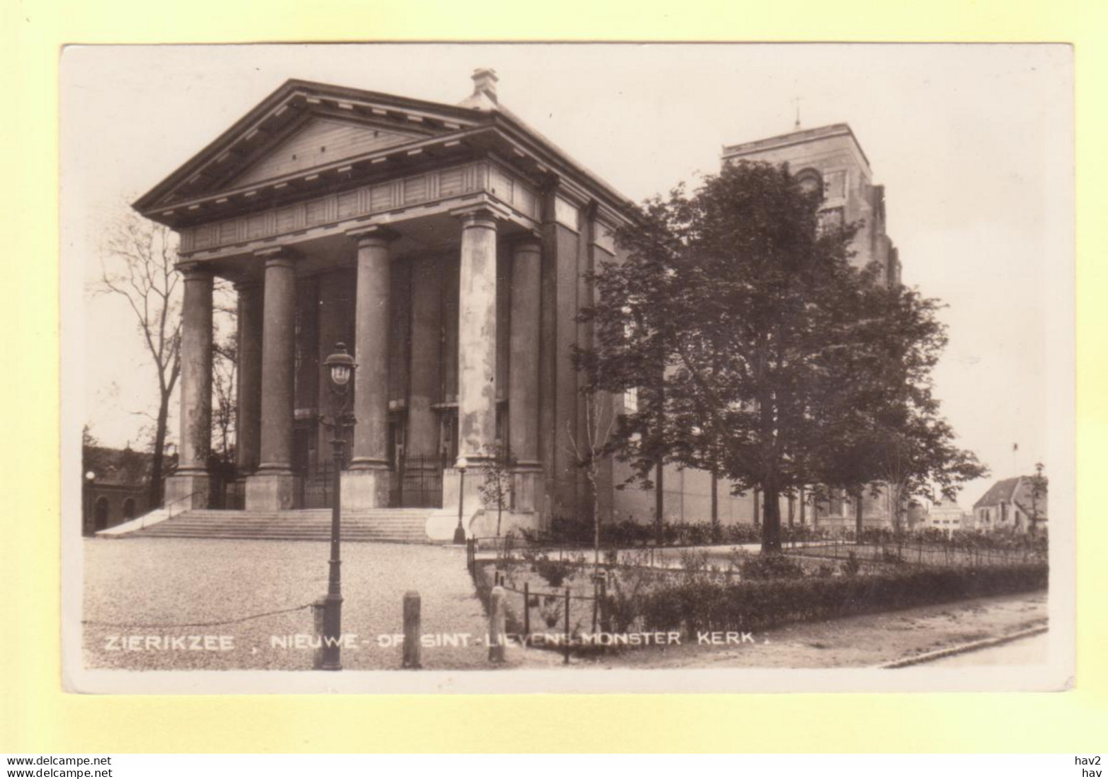 Zierikzee Sint Lievens Monster Kerk 1941 RY20780 - Zierikzee