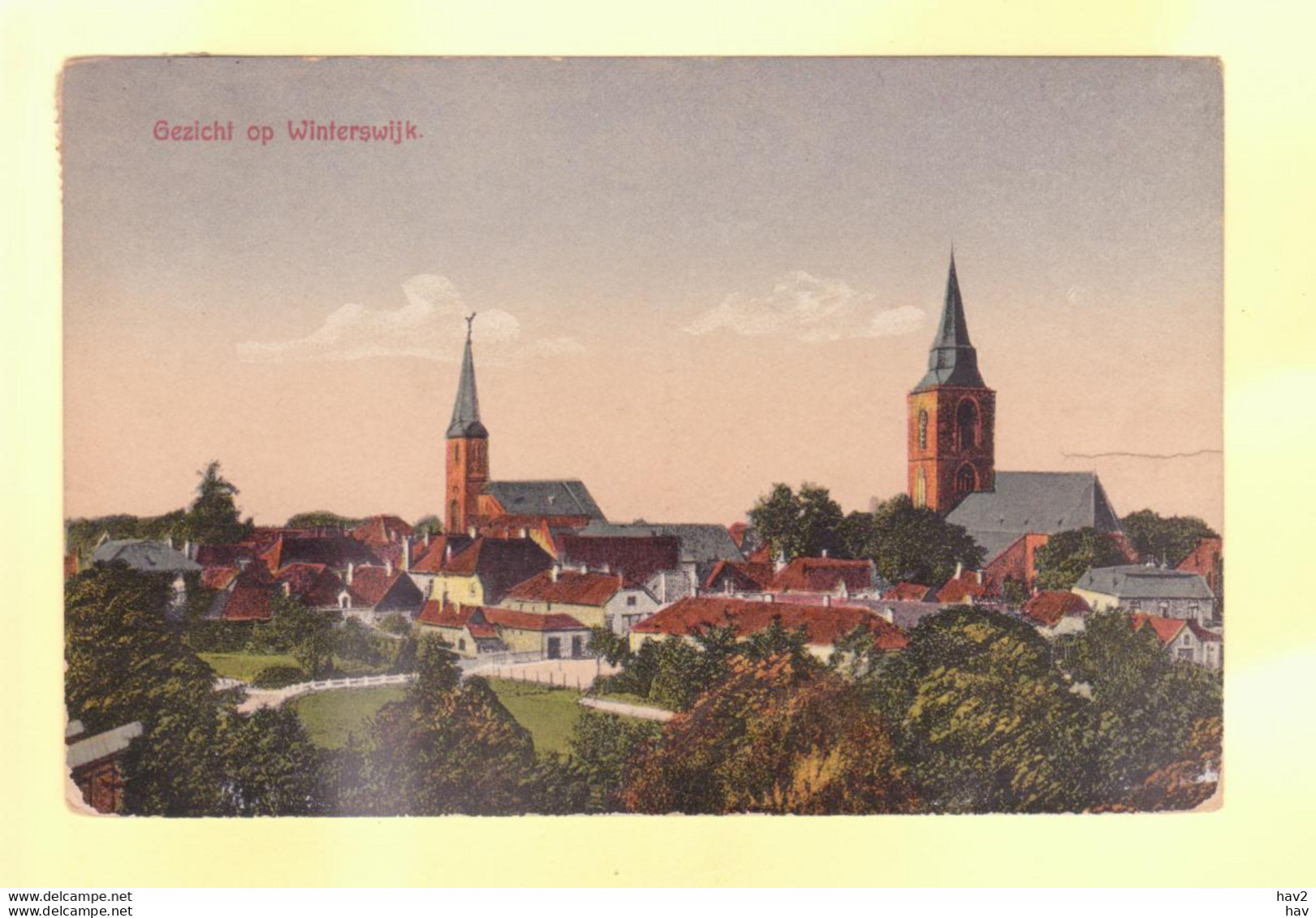 Winterswijk Panorama 1922 RY21100 - Winterswijk