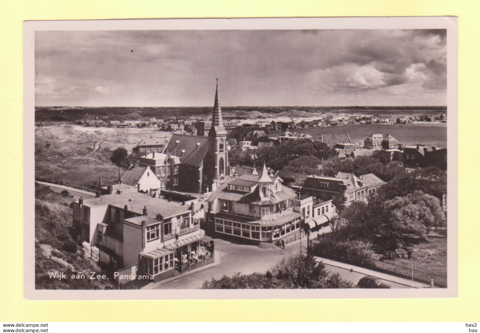 Wijk Aan Zee Panorama 1954 RY21294 - Wijk Aan Zee