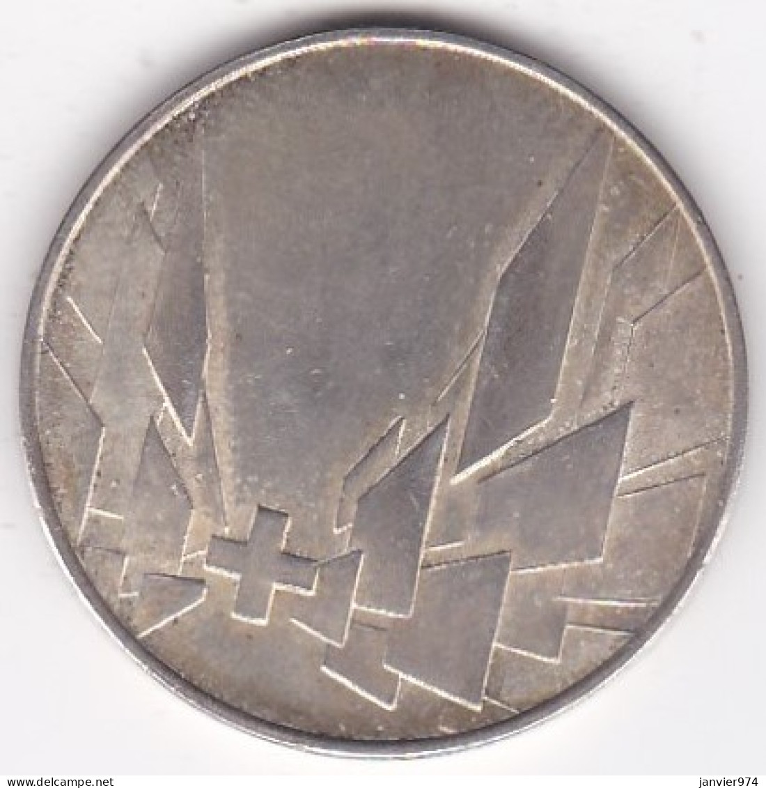 Suisse Medaille En Argent Exposition Nationale Suisse Lausanne 1964 - Profesionales / De Sociedad