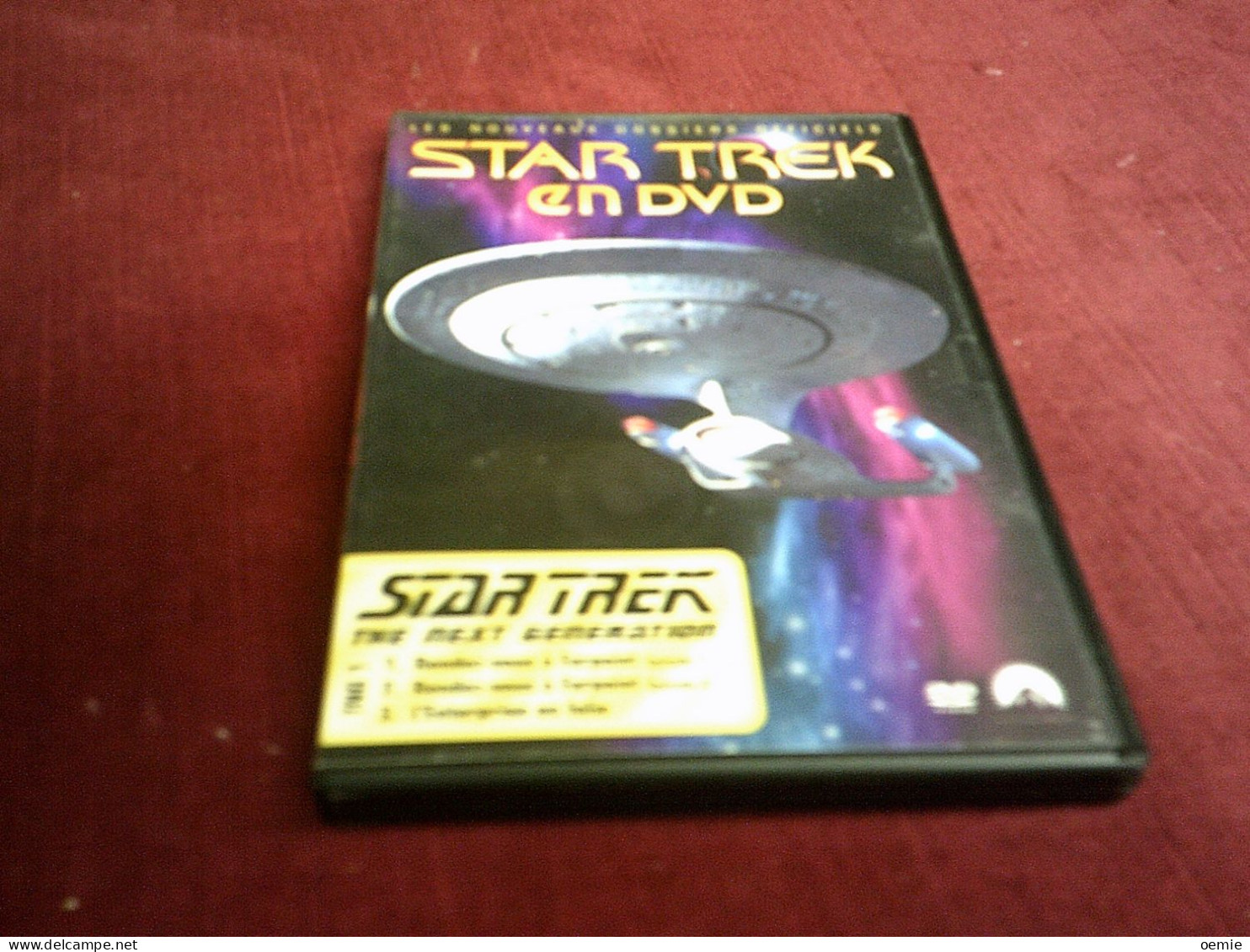 DVD  REF  74  °°  LE LOT DES 5  DVD  DE STAR TREK °°°