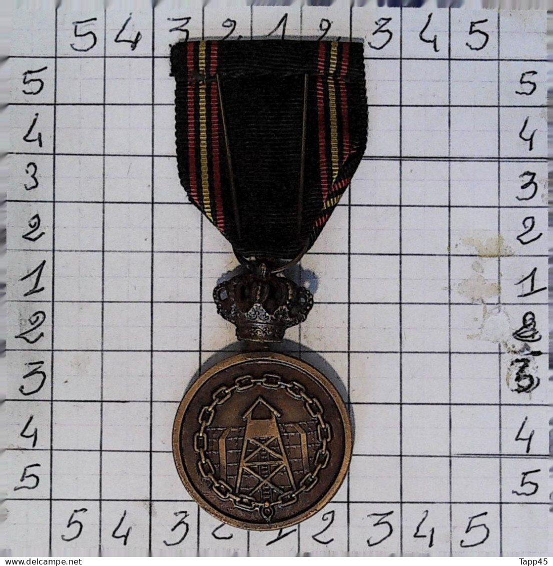 Médailles & Décorations > Médaille du Prisonnier de Guerre 1940-1945  > Réf:Cl Belge  Pl 1/4