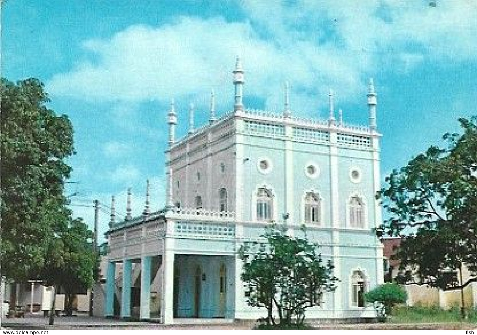 Mozambique & Marcofilia, Quelimane, Mosque, Lisbon 1975 (424242) - Mozambique