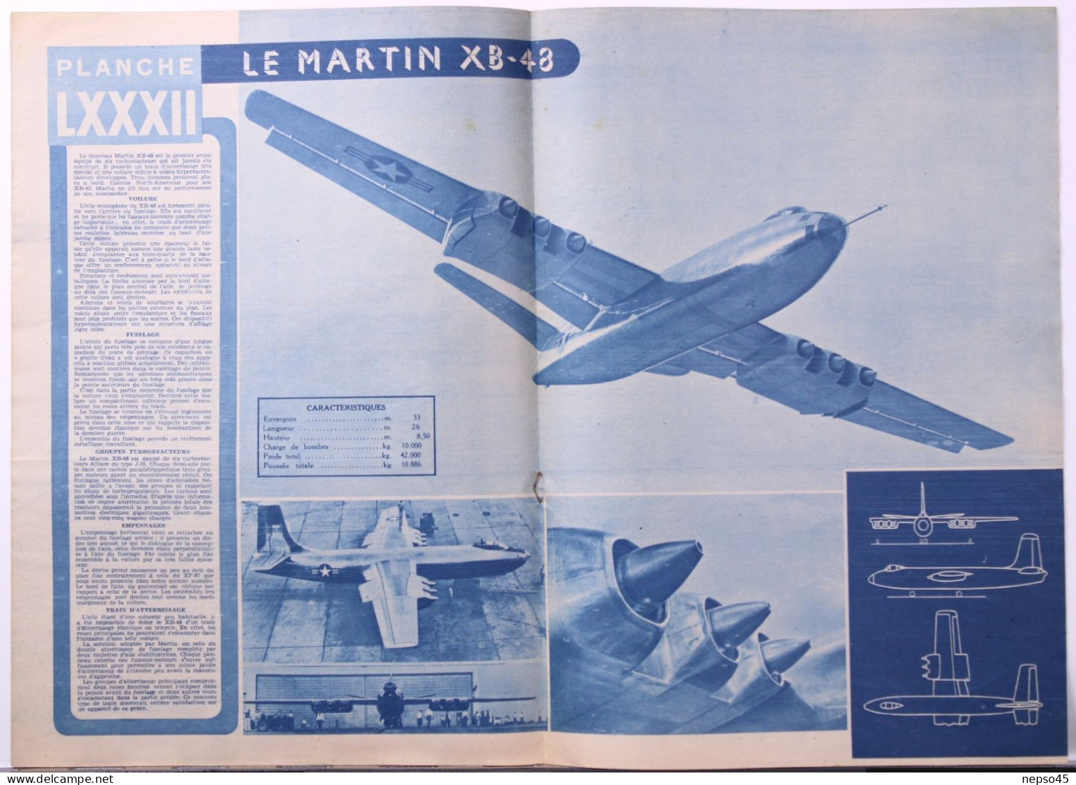 Magazine " Décollage " Aviation Mondiale.Handicap De L'avion Terrestre Nouveau " George " Pilote Automatique.Leduc 010. - Aviation