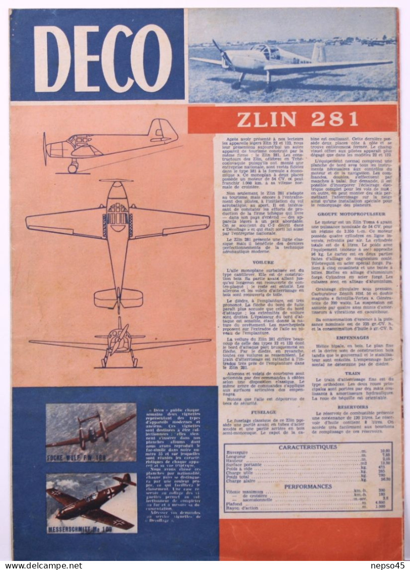 Magazine " Décollage " Aviation Mondiale.Handicap De L'avion Terrestre Nouveau " George " Pilote Automatique.Leduc 010. - Aviation