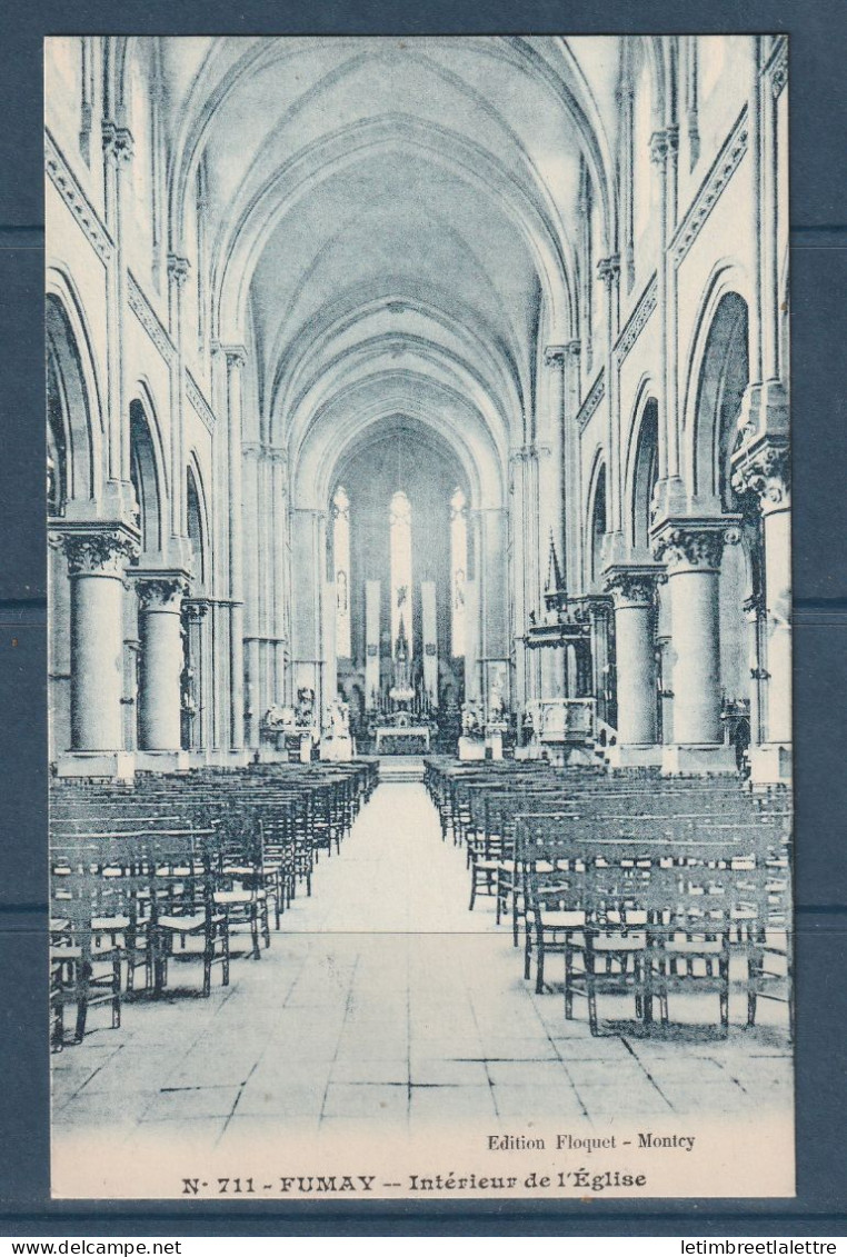 France - Carte Postale - Fumay Intérieur De L'Eglise - Fumay