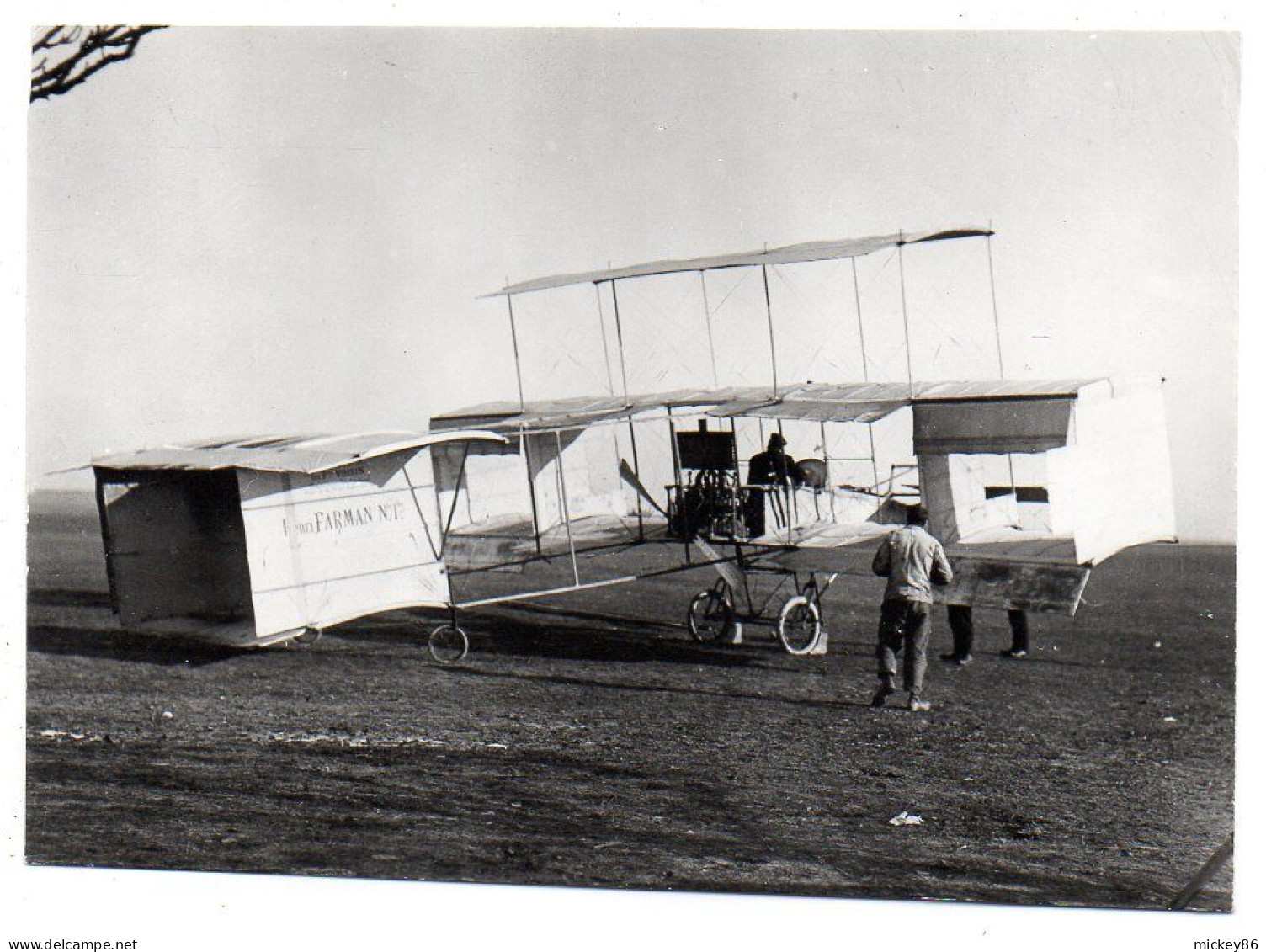 Série "La Belle Epoque"--avion Farman Au Sol  (animée) ................. - ....-1914: Vorläufer