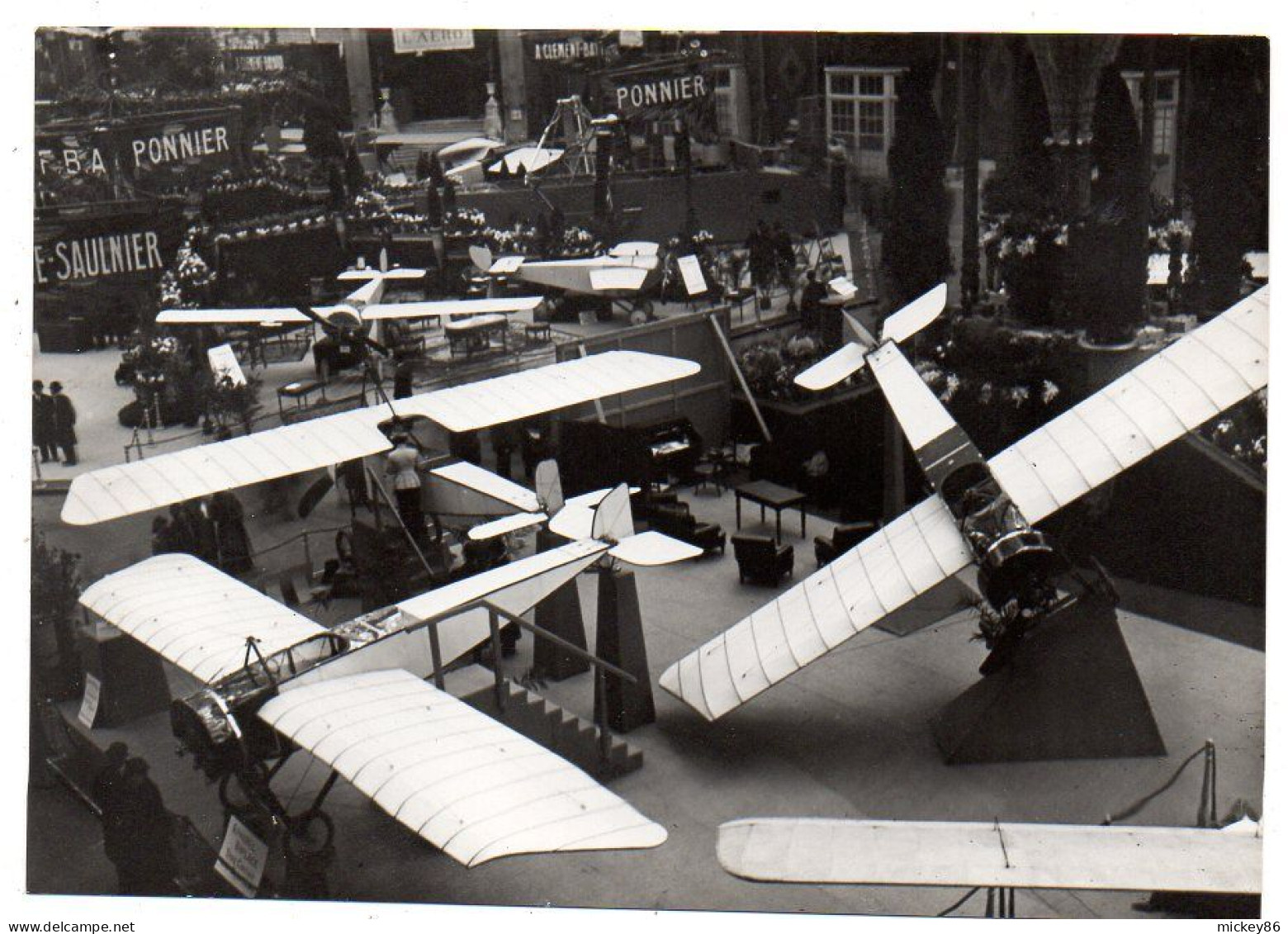 Série " PARIS 1900 "--avions---Le Salon De L'aviation  ................. - ....-1914: Precursors