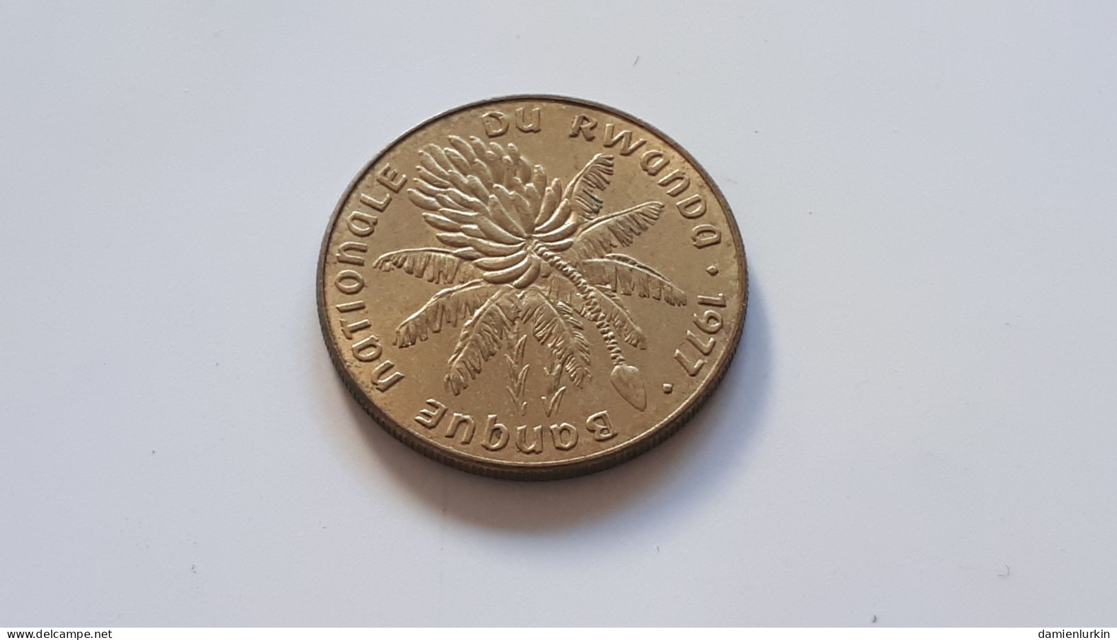 RWANDA 20 FRANCS 1977 - Rwanda