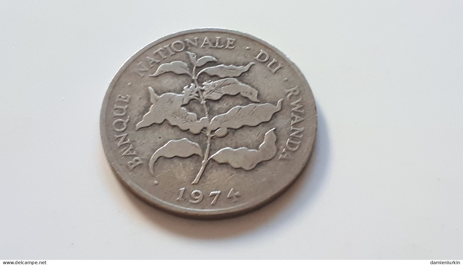 RWANDA 10 FRANCS 1974 - Rwanda