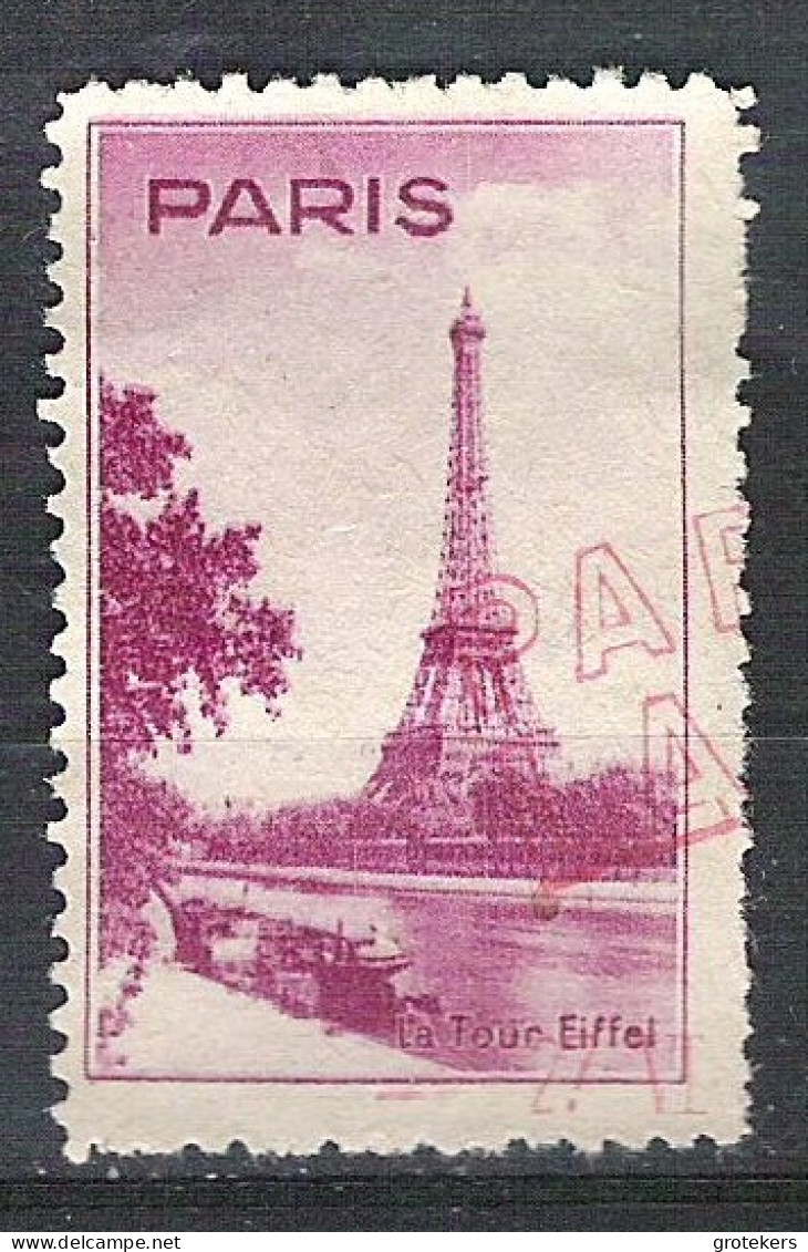 PARIS La Tour Eiffel - Vignettes De Fantaisie