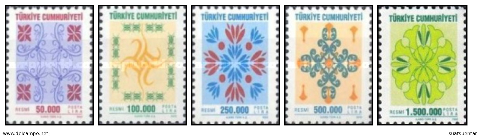 2002 Official Stamps - New Designs MNH - Timbres De Service