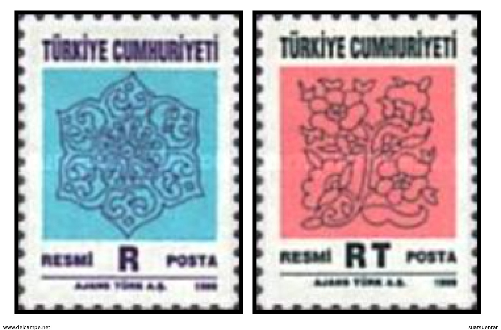 1999 Official Stamps - New Design MH - Timbres De Service