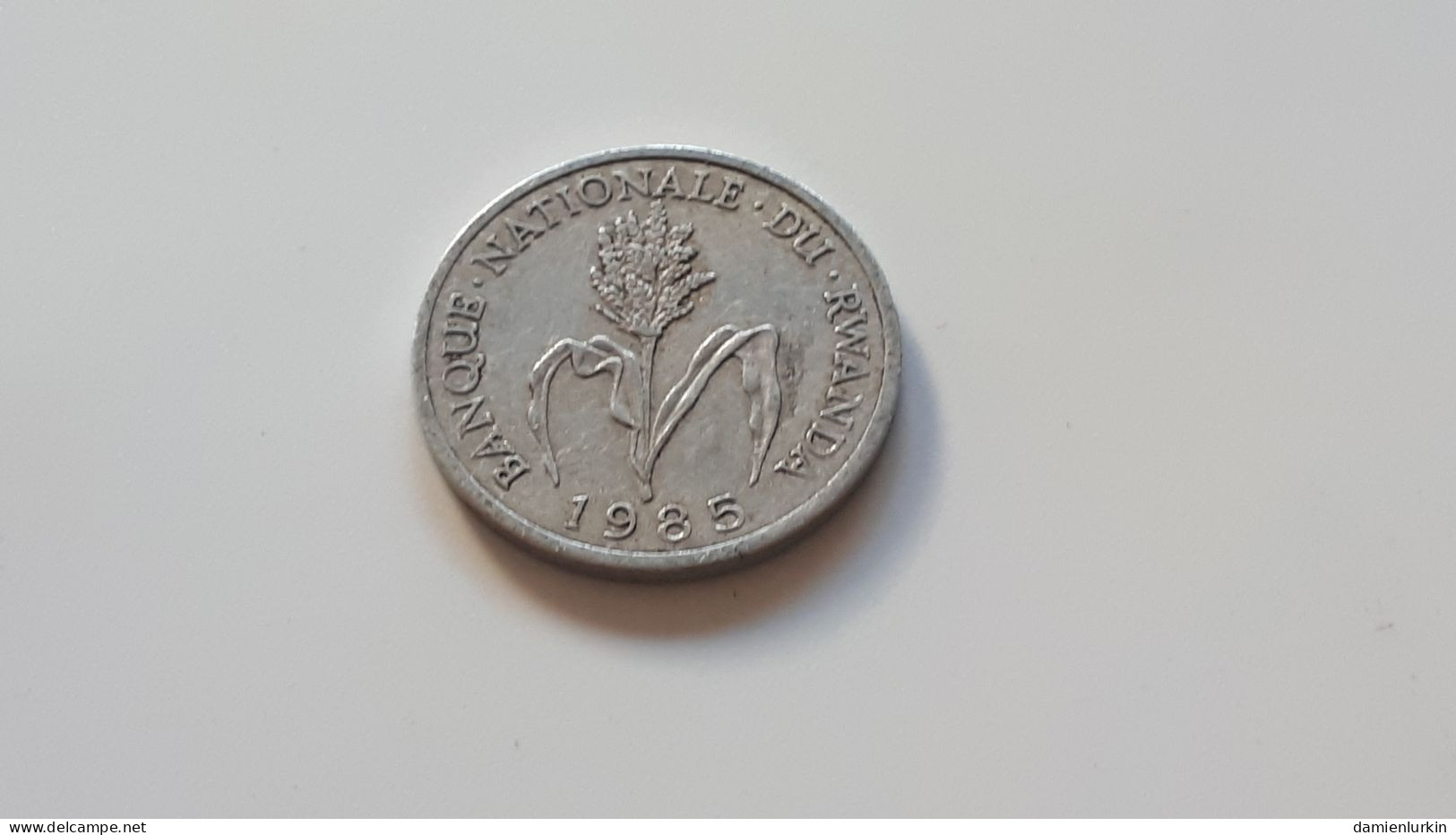 RWANDA 1 FRANC 1985 NOMBRE DE FRAPPE ? - Rwanda