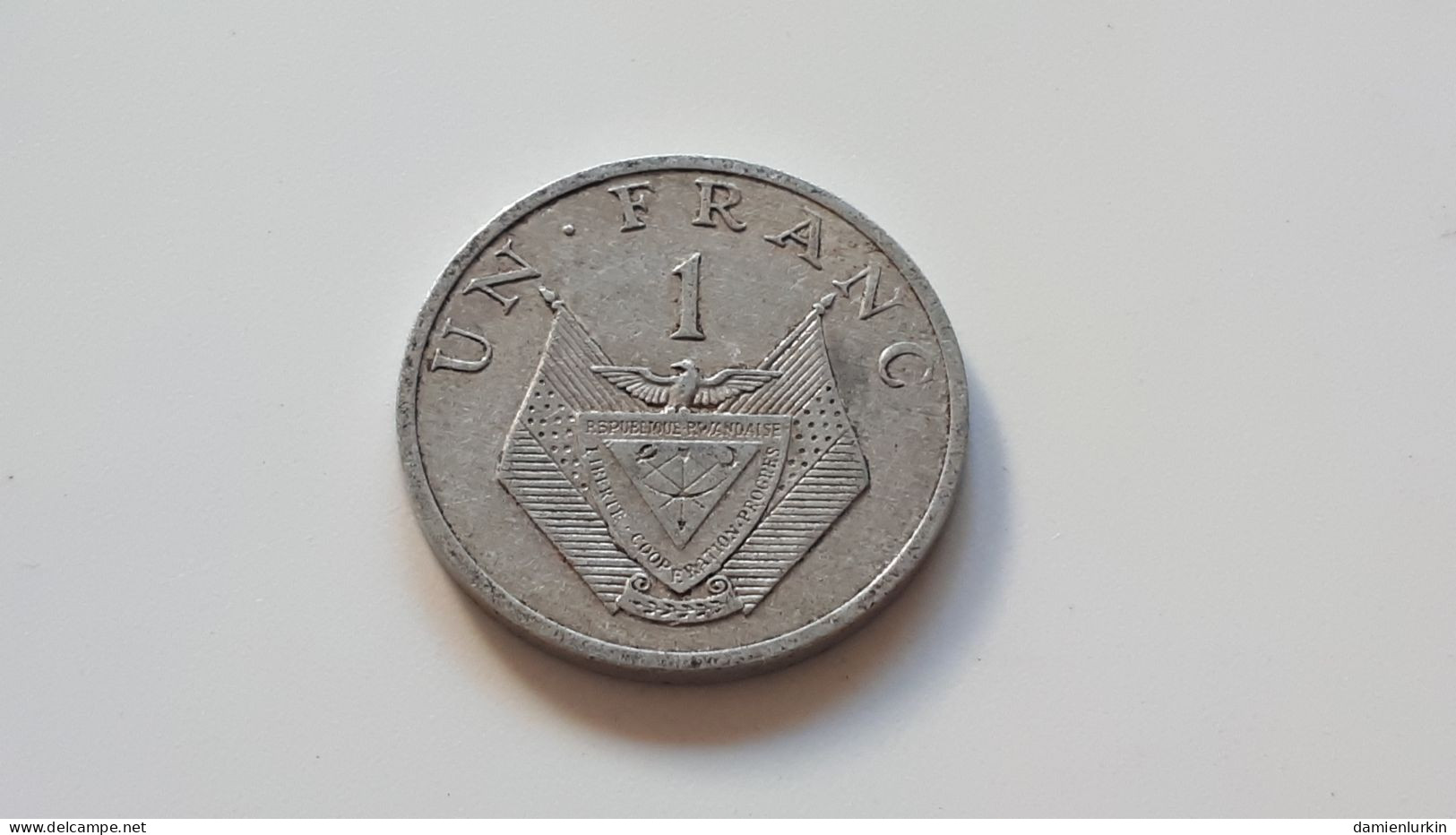 RWANDA 1 FRANC 1985 NOMBRE DE FRAPPE ? - Rwanda