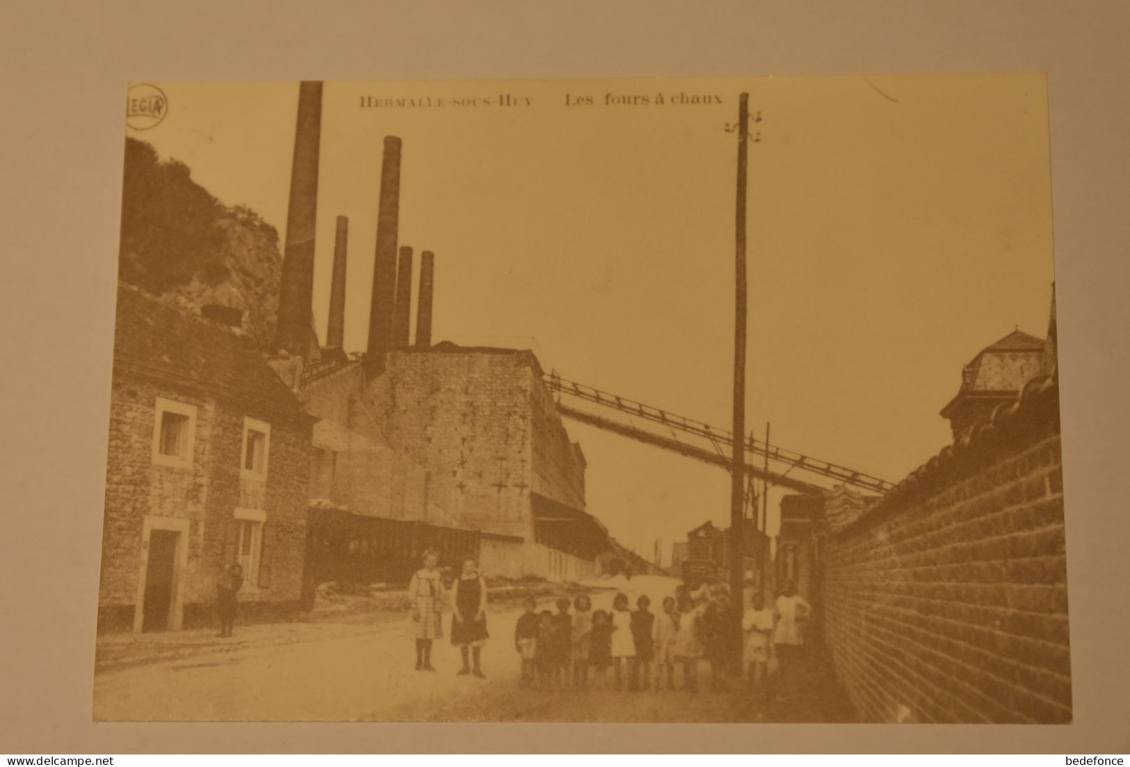 Carte Postale - Belgique - Hermalle Sous Huy - Les Fours à Chaux - Reproduction Adeps, Sport Pour Tous - Engis