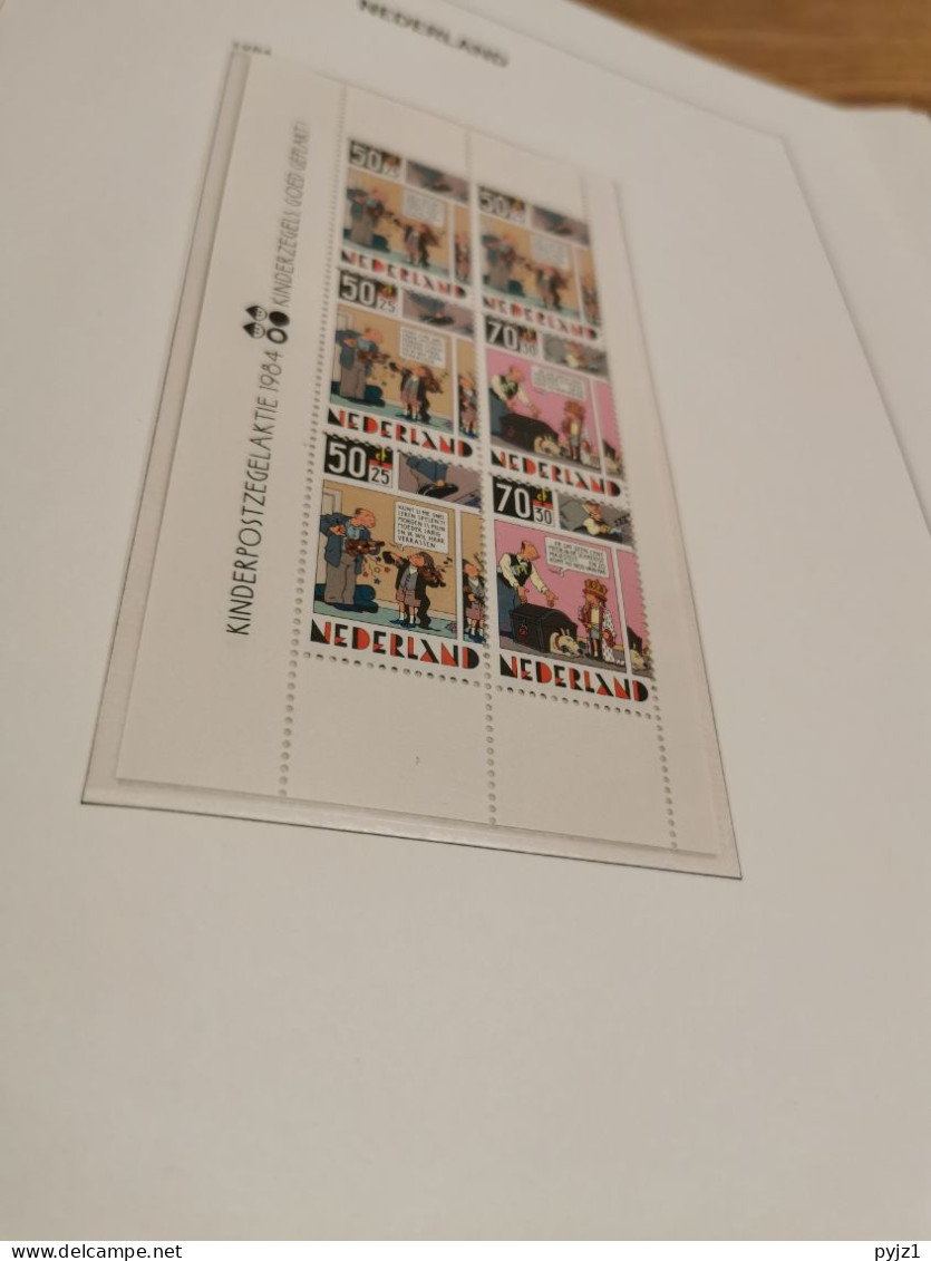 Netherlands MNH 1945-1985 in DAVO luxe album