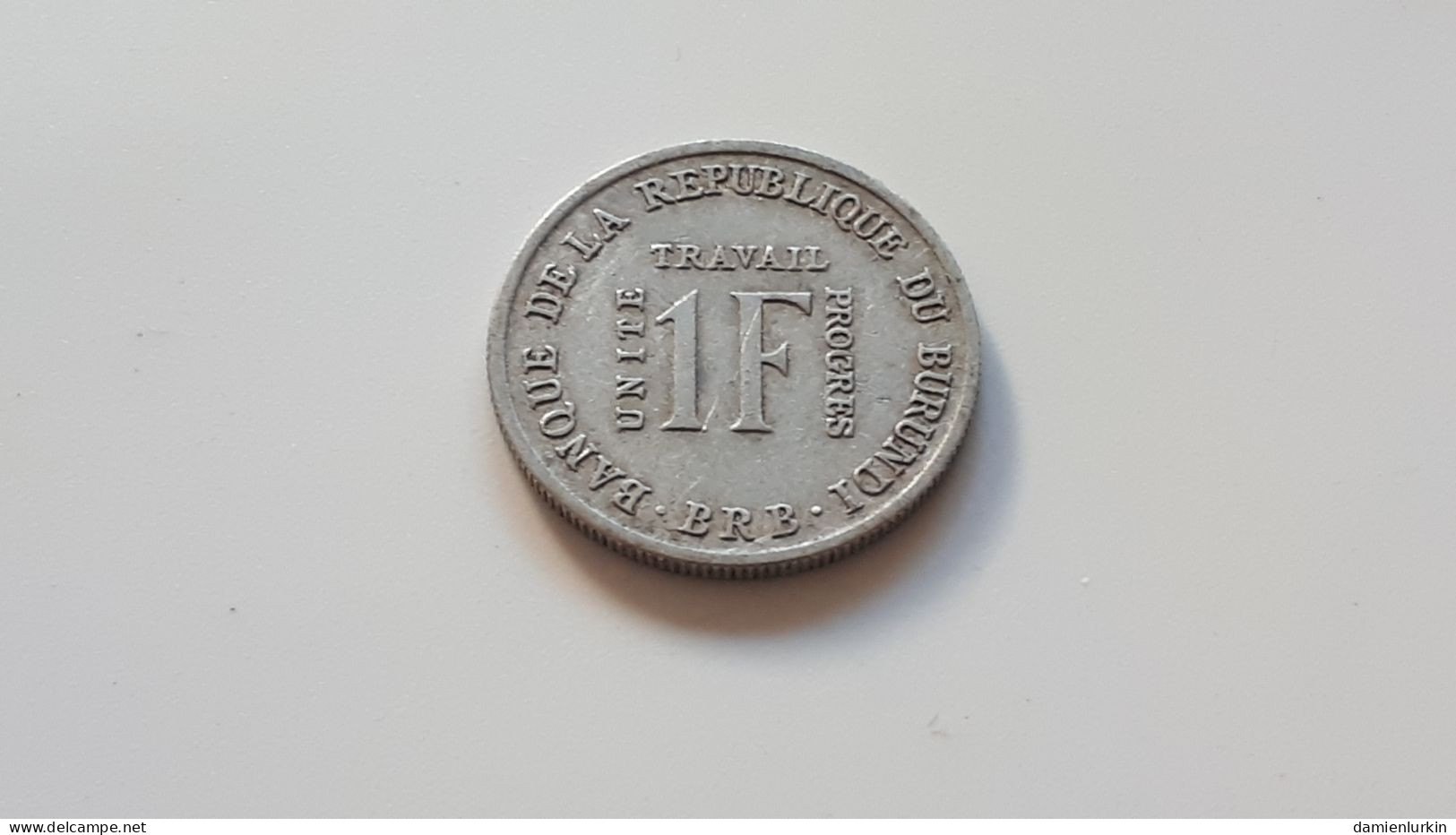 BURUNDI 1 FRANC 1970 - Burundi