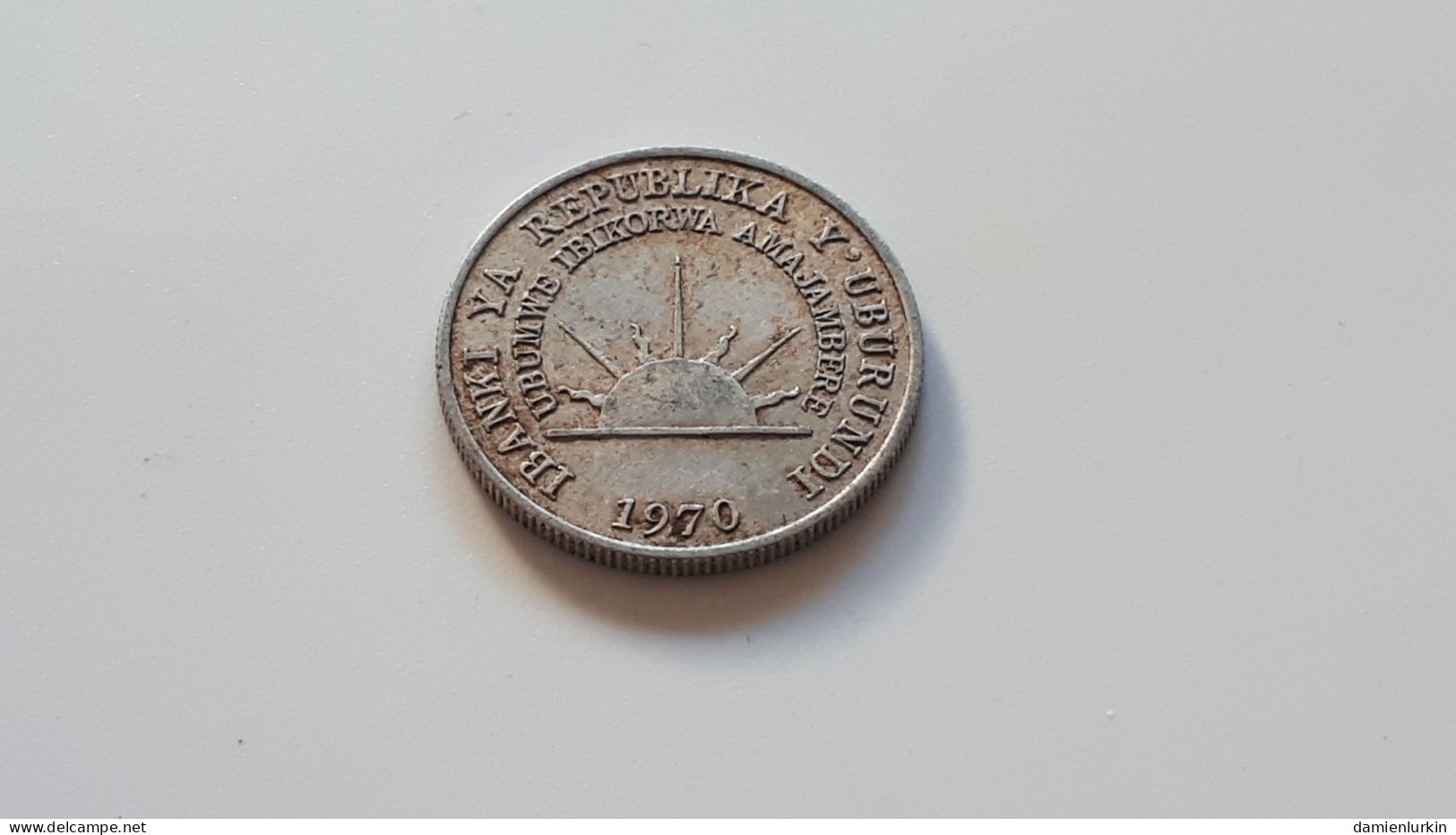 BURUNDI 1 FRANC 1970 - Burundi