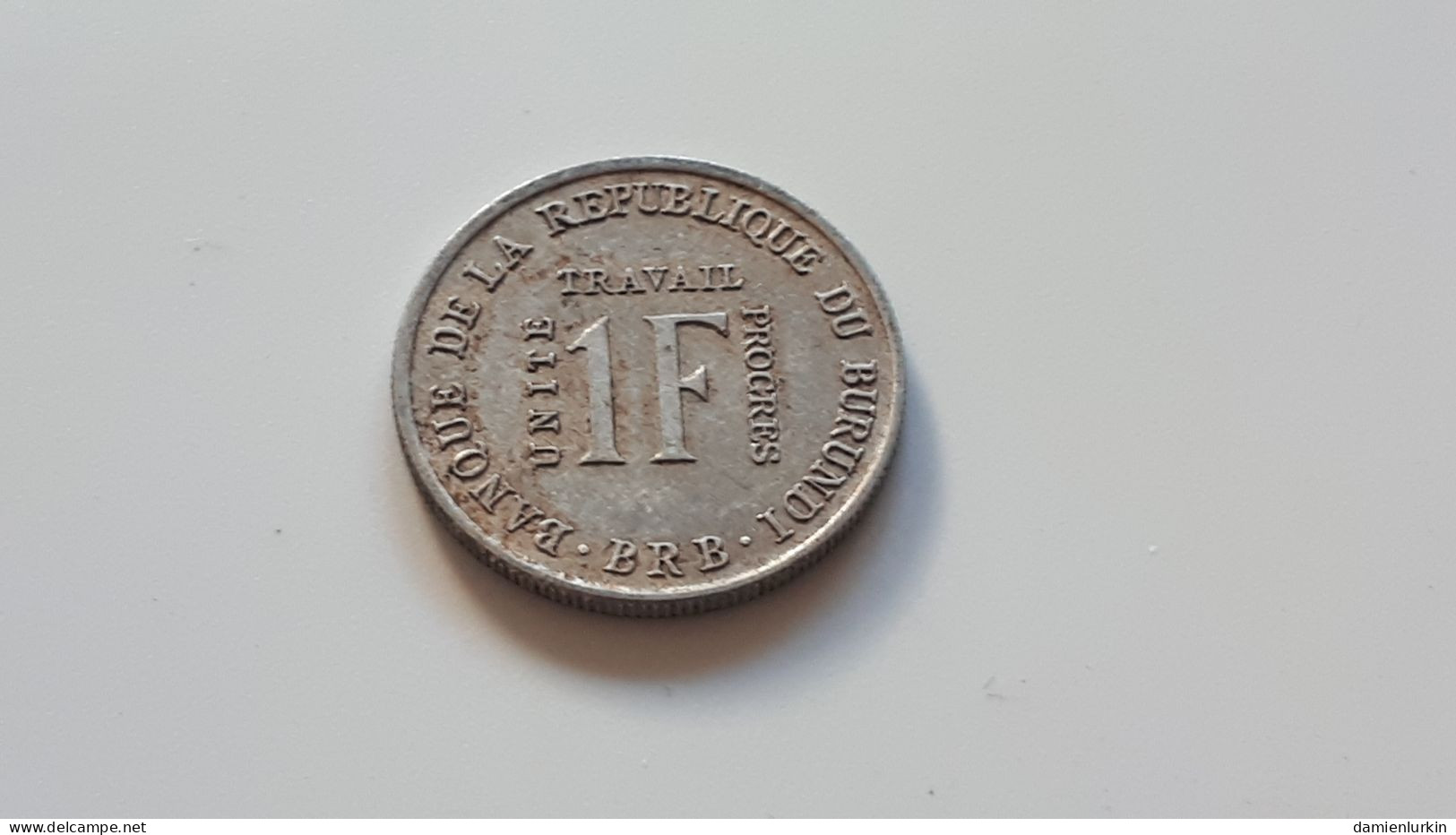 BURUNDI 1 FRANC 1970 - Burundi