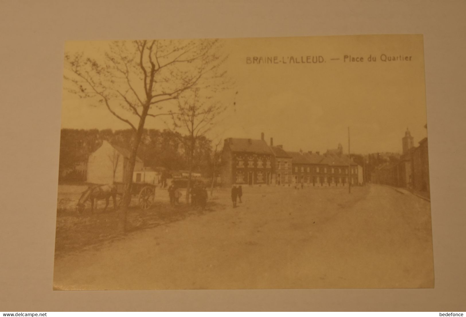 Carte Postale - Belgique - Braine L'alleud - Place Du Quartier - Reproduction Adeps, Sport Pour Tous - Braine-l'Alleud