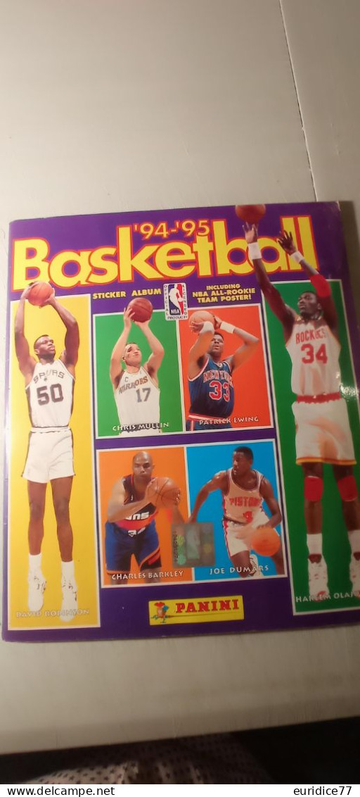 Album Panini Basketball 94-95 Imcompleto - Spanish Edition