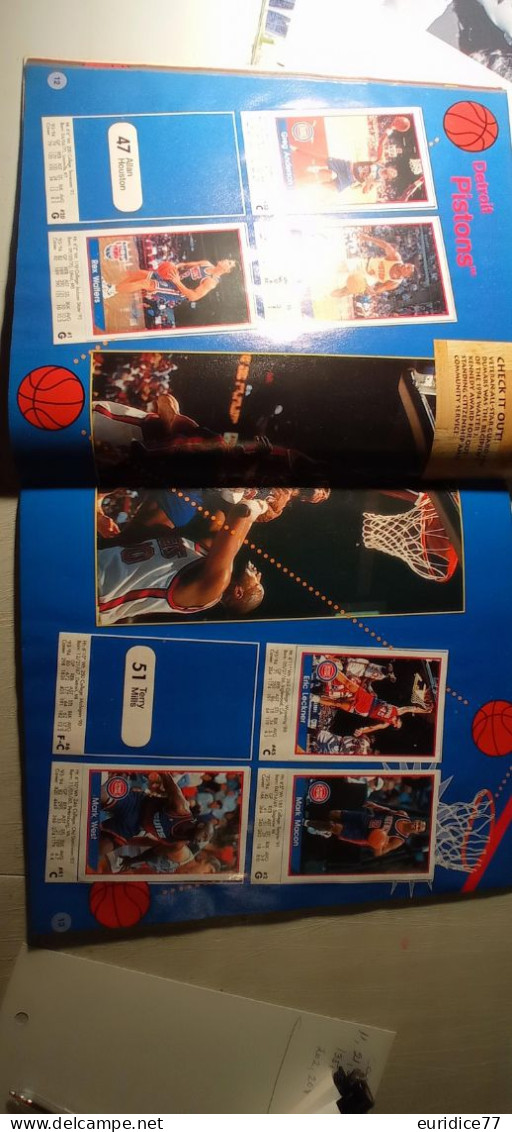 Album Panini Basketball 94-95 imcompleto