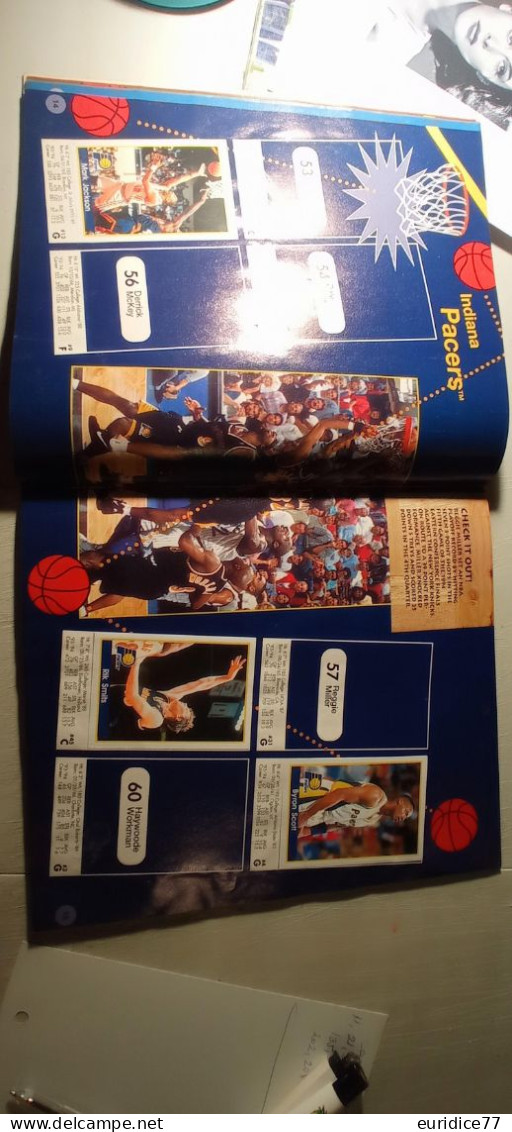 Album Panini Basketball 94-95 imcompleto