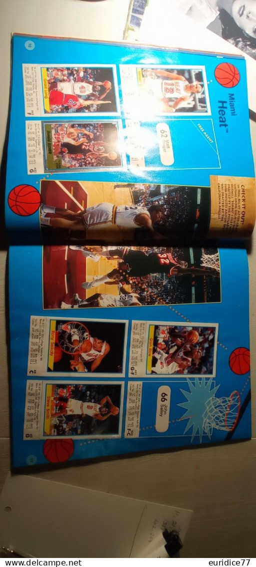 Album Panini Basketball 94-95 imcompleto