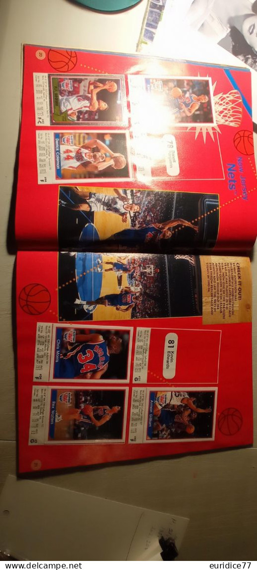 Album Panini Basketball 94-95 imcompleto