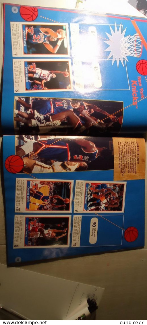 Album Panini Basketball 94-95 imcompleto
