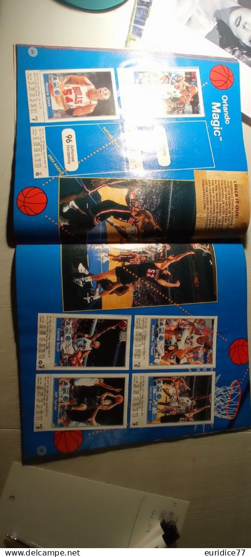 Album Panini Basketball 94-95 imcompleto